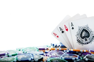 Live blackjack table with dealer and player cards